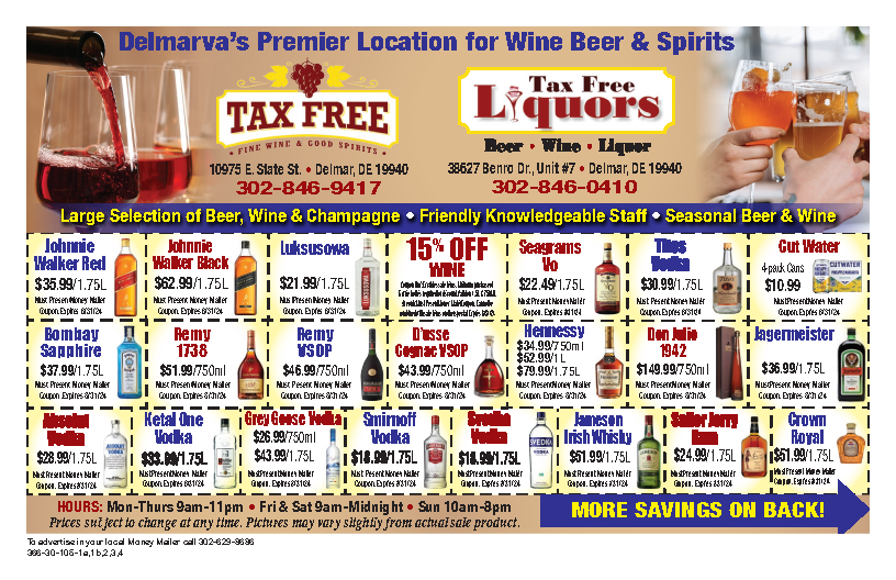 Tax Free Liquors | Wine, Beer and Spirits in Delmar